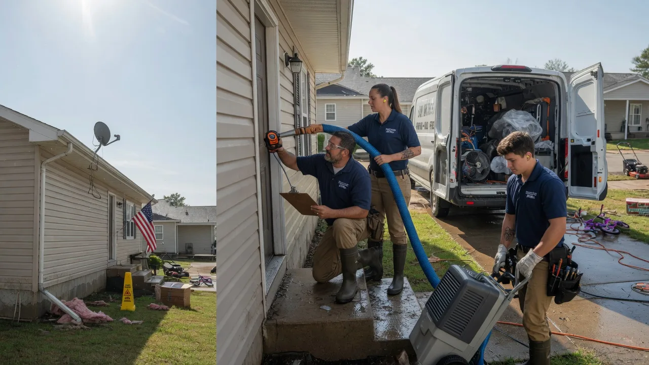 Ceiling Water Damage Restoration in Altoona, KS near me